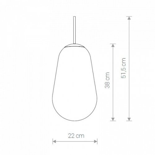 Плафон Nowodvorski Cameleon Pear M 8533