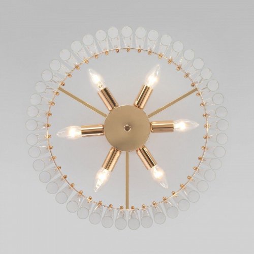 Люстра на штанге Bogate's Flamel 373/6 Smart золото