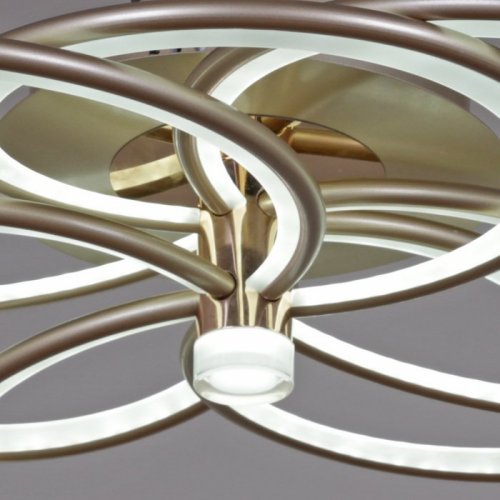 Потолочный светильник Reluce 09246-0.3-3+3 Champaign silver