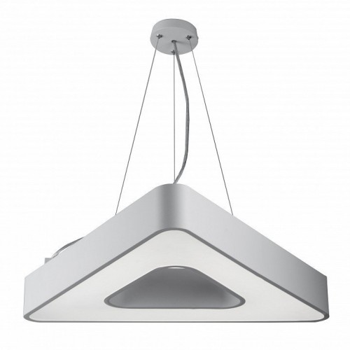 Подвесной светодиодный светильник Geometria ЭРА Delta SPO-153-W-40K-030 30Вт 4000К белый Б0050578