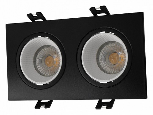 Встраиваемый светильник Denkirs DK3072-BK+WH