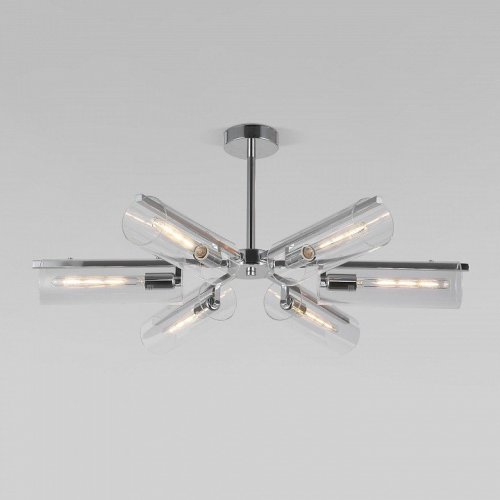 Потолочная люстра Eurosvet Trompeta 70144/6 хром Потолочная люстра Eurosvet Trompeta 70144/6 хром