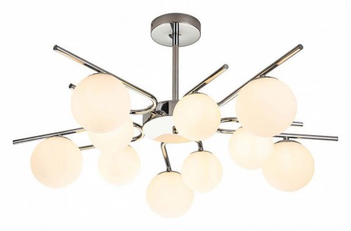 Потолочная люстра Escada Sphere 642/10P Silver