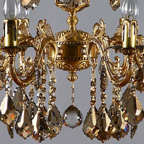 Подвесная люстра Ambiente by Brizzi Granada 2118/6 AB Honey Leaf Подвесная люстра Ambiente by Brizzi Granada 2118/6 AB Honey Leaf