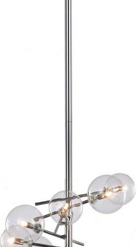 Потолочная люстра DeLight Collection Globe Mobile MX19009070-8A chrome Потолочная люстра DeLight Collection Globe Mobile MX19009070-8A chrome