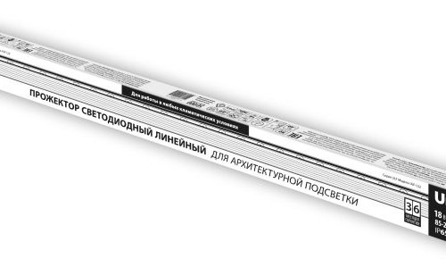 Прожектор светодиодный Uniel ULF-L52-18W/2700K/L100 220V IP65 Silver UL-00008361