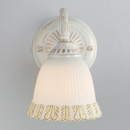 Бра Eurosvet Campina 60107/1 белый с золотом Бра Eurosvet Campina 60107/1 белый с золотом