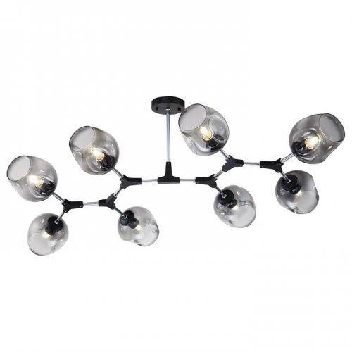 Люстра на штанге Freya Desi FR5006CL-08B Люстра на штанге Freya Desi FR5006CL-08B