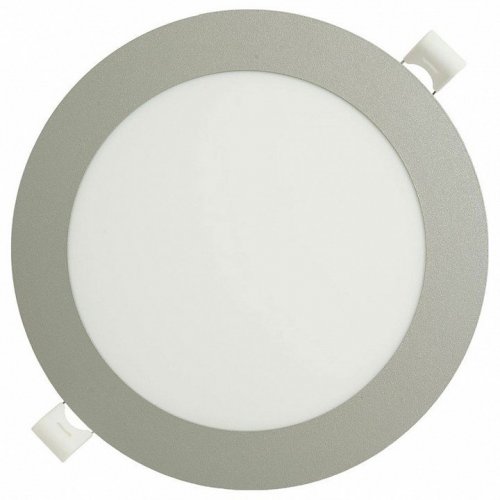 Светодиодный светильник Feron AL500 встраиваемый 12W 4000K серый 51612