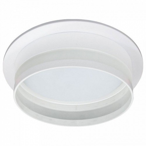 Светильник встраиваемый Feron DL702 LUNA потолочный GX70 белый круг 51097