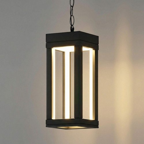 Уличный подвесной светодиодный светильник Elektrostandard Frame 1528 TECHNO LED a072091