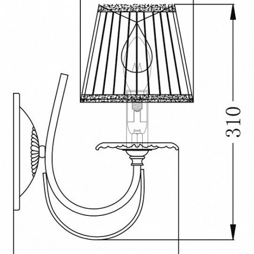 Бра Maytoni Olivia ARM326-01-W
