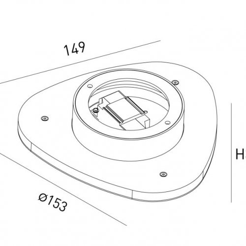 Настенный светильник DesignLed ML ML-TR153-BL-WW