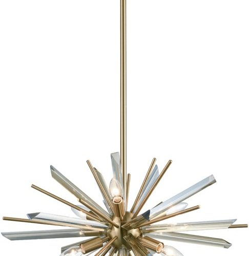 Потолочная люстра DeLight Collection P68112 P68112-6AB antique brass