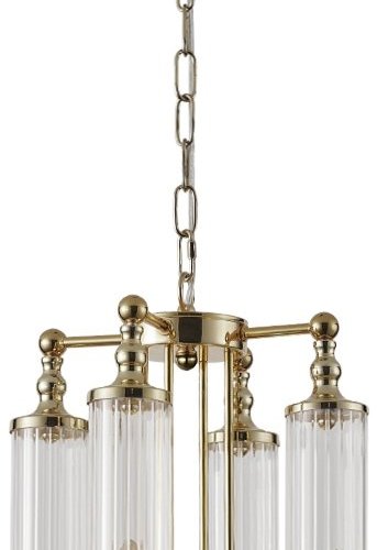 Подвесная люстра Crystal Lux TOMAS SP4 BRASS Подвесная люстра Crystal Lux TOMAS SP4 BRASS