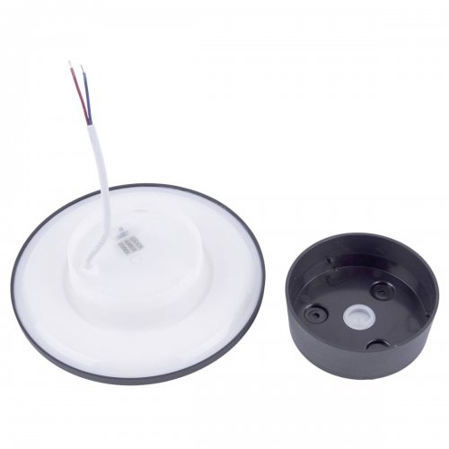 Уличный накладной светильник Uniel ULU-P35R-18W/3000K+4000K+6500K/D25 IP65 BLACK UL-00013634