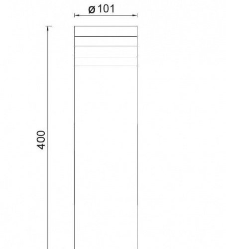 Наземный светильник Oasis Light 6048 Gr