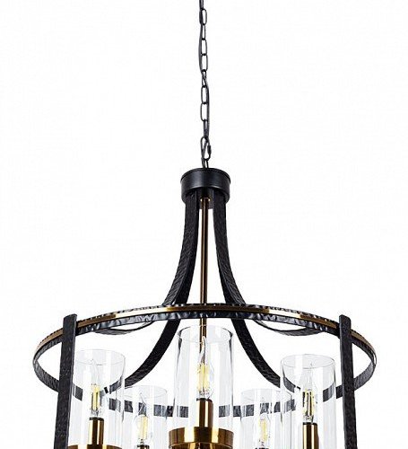 Подвесная люстра Arte Lamp Avior A7011SP-5BK