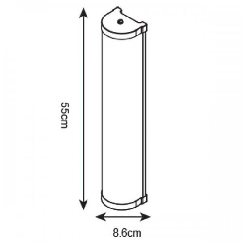 Настенный светильник Arte Lamp Aqua A5210AP-4CC