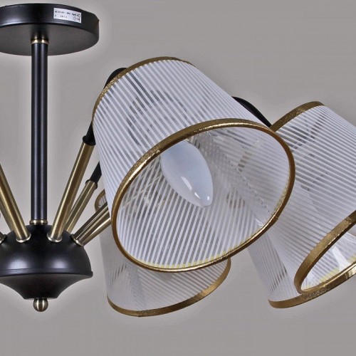 Потолочная люстра Illumico IL0344-8CSQ-79 BK AB