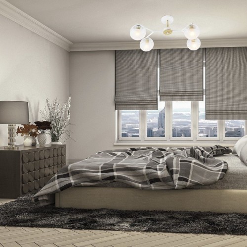 Потолочная люстра Escada Avignon 1130/4PL White Потолочная люстра Escada Avignon 1130/4PL White