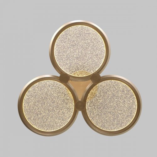 Подвесной светодиодный светильник Eurosvet Crespella 90034/3 золото Подвесной светодиодный светильник Eurosvet Crespella 90034/3 золото