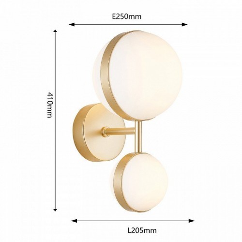 Настенный светильник Favourite Asterismo 4448-2W Настенный светильник Favourite Asterismo 4448-2W