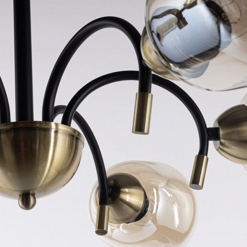 Потолочная люстра DeMarkt Гамбург 605017506