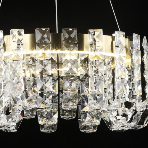 Подвесная люстра  02601-0.4-80W LED COP+CH