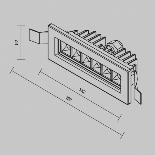 Встраиваемый светильник уличный Maytoni Ghost O488DL-L6GF3K Встраиваемый светильник уличный Maytoni Ghost O488DL-L6GF3K