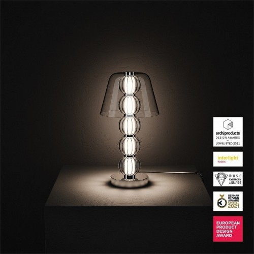 Интерьерная настольная лампа Maytoni Amulet MOD555TL-L9CH4K Интерьерная настольная лампа Maytoni Amulet MOD555TL-L9CH4K