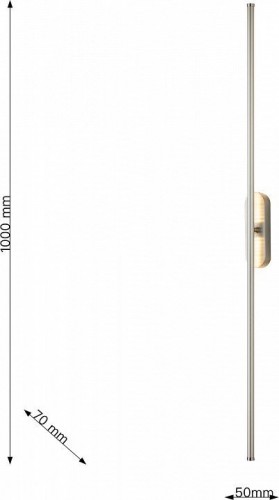 Настенный светодиодный светильник Favourite Reed 3002-2W