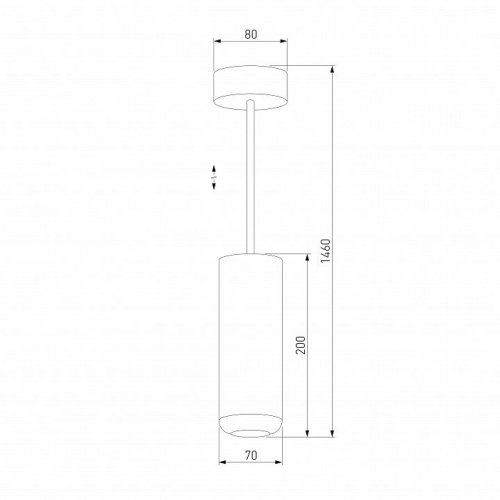 Подвесной светодиодный светильник Elektrostandard Onde 50250 LED 10W 4000K черный a064204 Подвесной светодиодный светильник Elektrostandard Onde 50250 LED 10W 4000K черный a064204