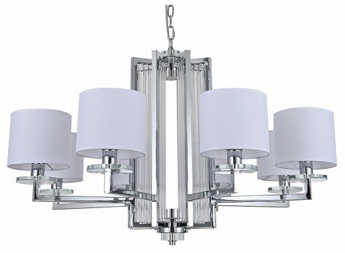 Подвесная люстра Newport 35400 35408+1/C chrome без абажуров