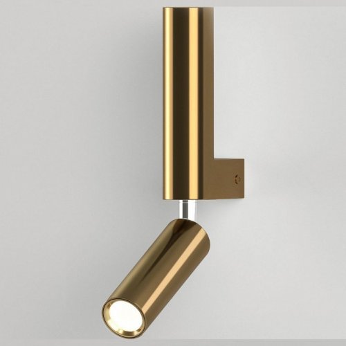 Светодиодный спот Eurosvet Pitch 40020/1 Led латунь Светодиодный спот Eurosvet Pitch 40020/1 Led латунь