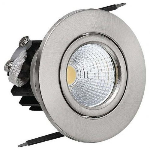 Встраиваемый светодиодный светильник Horoz 3W 6500К хром 016-005-0003 (HL6731L) (HRZ00000277)