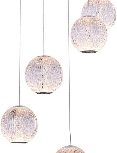 Подвесной светильник DeLight Collection Elliot Diamante MD20001012-12A chrome