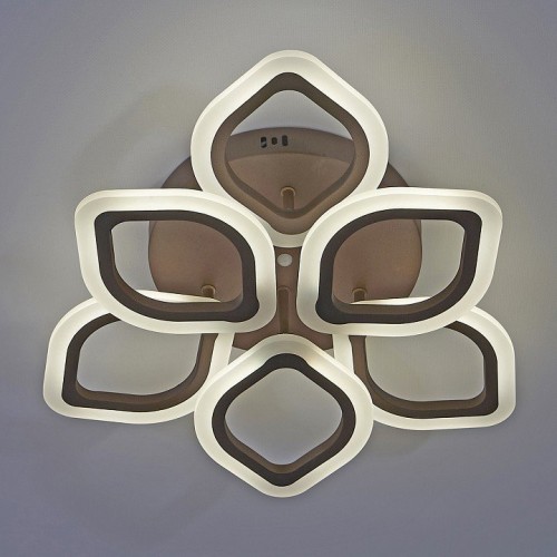 Потолочная светодиодная люстра Escada Ella 10212/6LED Coffee Потолочная светодиодная люстра Escada Ella 10212/6LED Coffee