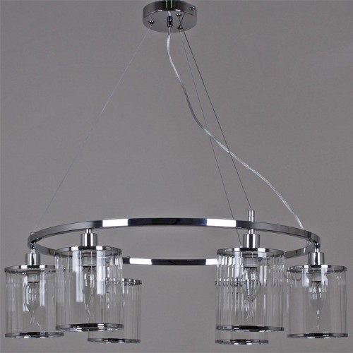 Подвесная люстра Illumico IL1182-6P-79 CR Подвесная люстра Illumico IL1182-6P-79 CR