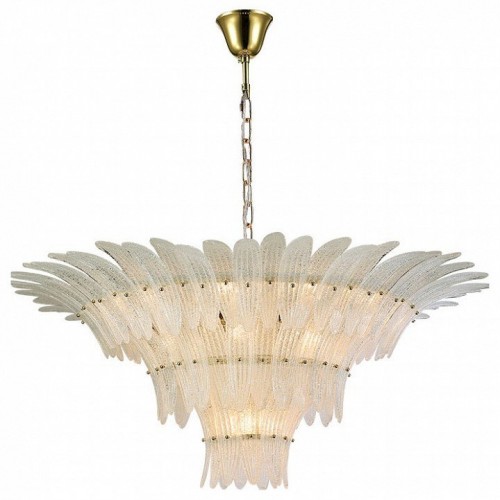 Подвесная люстра Newport 8800 8812/C new gold white