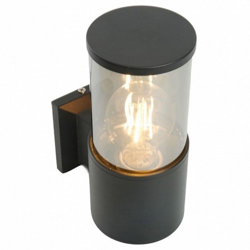 Светильник садово-парковый Feron DH1301, на стену вверх, E27 230V, черный 51330