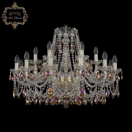 Подвесная люстра ArtClassic 11.25 11.25.12+6.300.Gd.Sp.K777 Подвесная люстра ArtClassic 11.25 11.25.12+6.300.Gd.Sp.K777