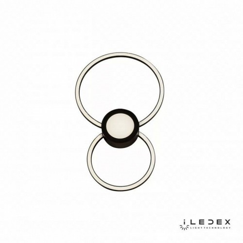 Настенно-потолочный светильник iLedex Galaxy X046324 24W 3000K BK