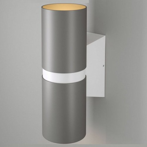 Уличный настенный светодиодный светильник Elektrostandard Liberty 35124/U серый/белый a060098 Уличный настенный светодиодный светильник Elektrostandard Liberty 35124/U серый/белый a060098