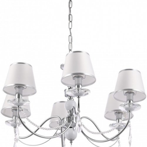 Подвесная люстра Arte Milano AM342109 342109/6 CR+LWT