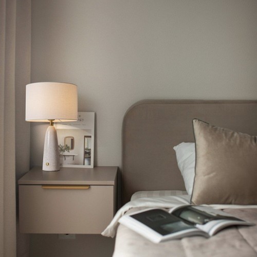 Интерьерная настольная лампа Freya MarmoLatte FR2054TL-01BS1