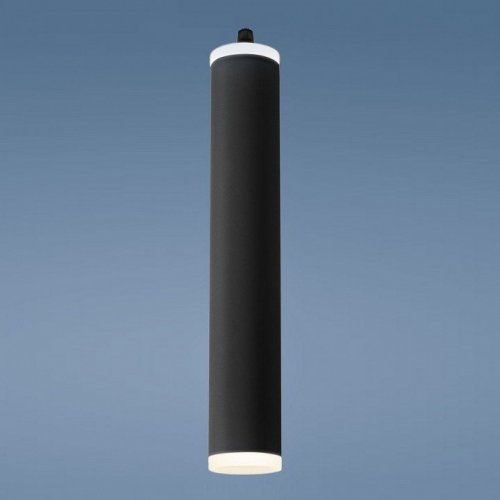 Подвесной светодиодный светильник Elektrostandard DLR035 12W 4200K черный матовый 4690389135811