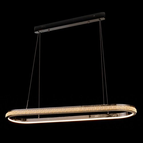 Подвесная люстра Aida LE7707/1050L Black Chrome