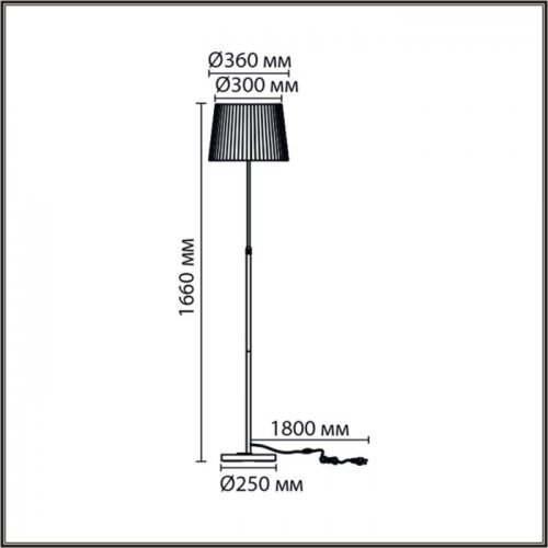 Торшер Tune 8302/1F Торшер Tune 8302/1F