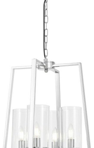 Подвесная люстра Lumina Deco Fedi LDP 1247-4 CHR